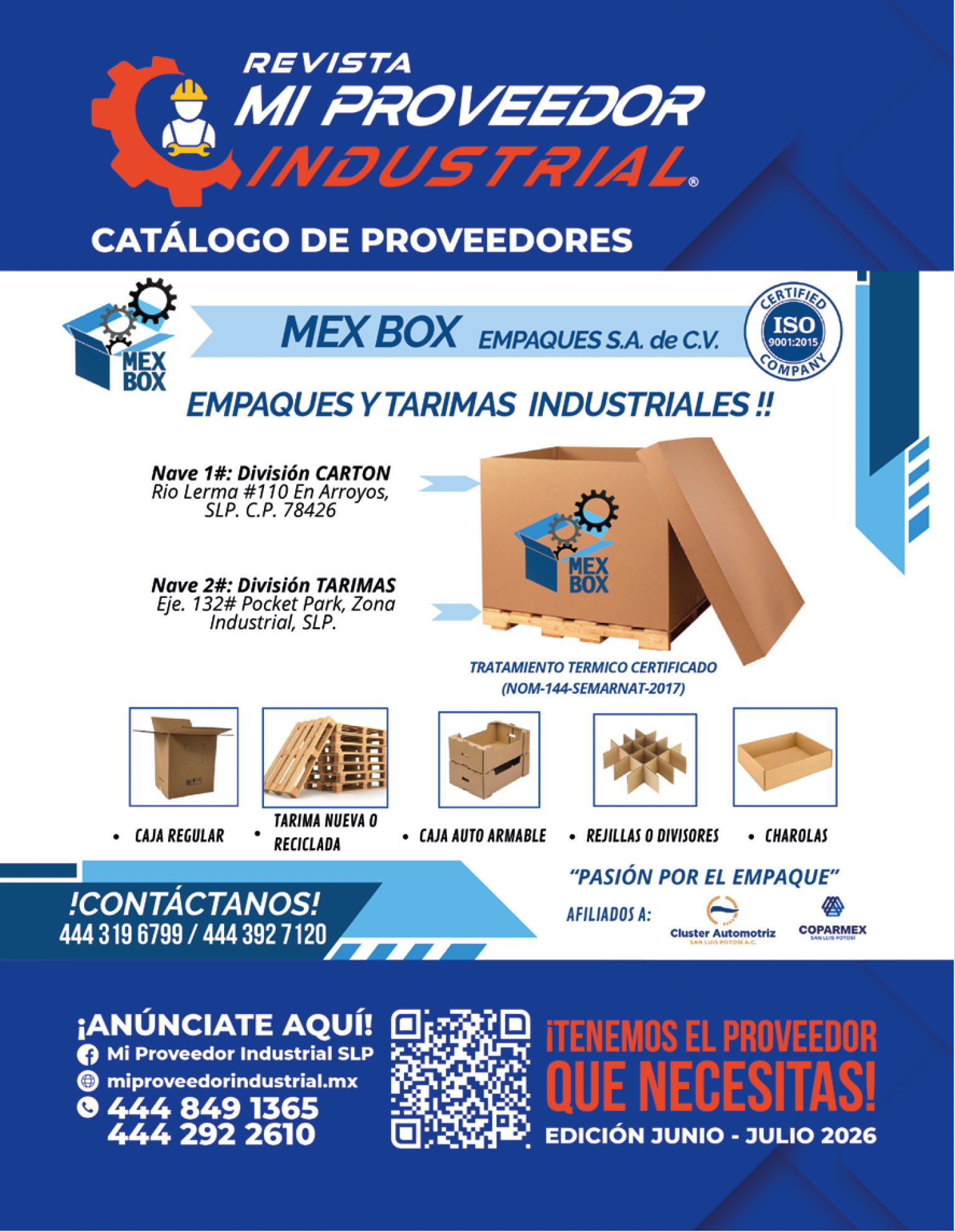 JUNIO - JULIO 2026